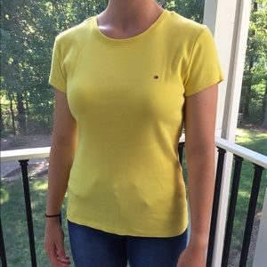 Yellow Tommy Hilfiger Tee